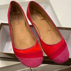 Style & Co 6.5 Red and Pink Flats